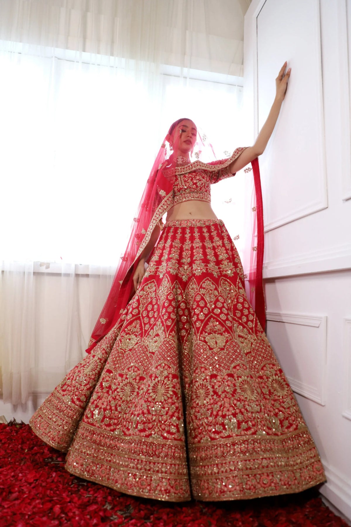 Sahi Mor Lehenga Set