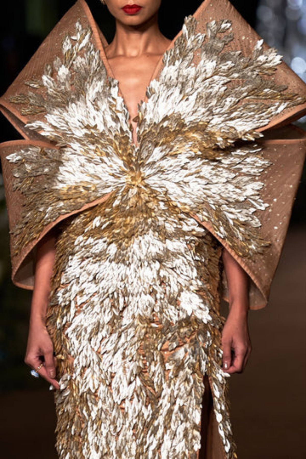 Le Soleil Eneveloped Dress