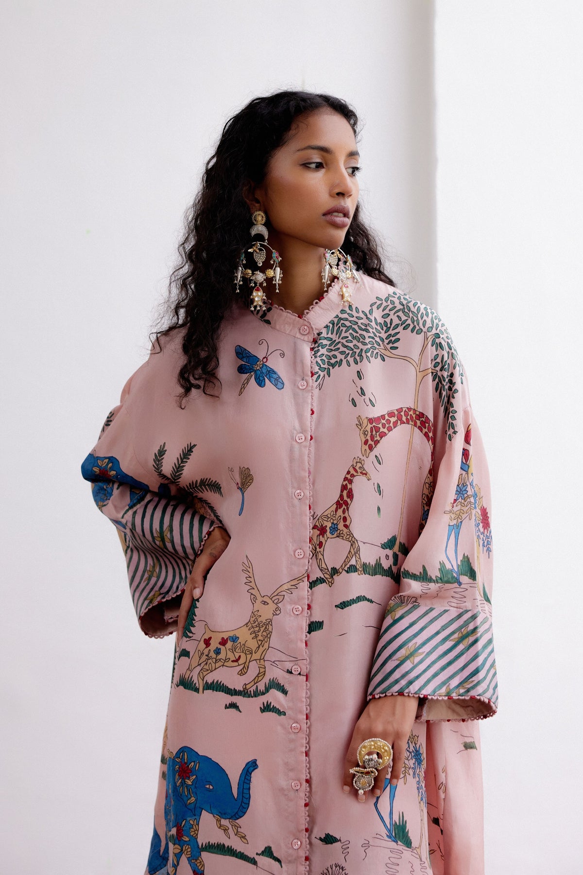 Rose Animal Design Oversized Set