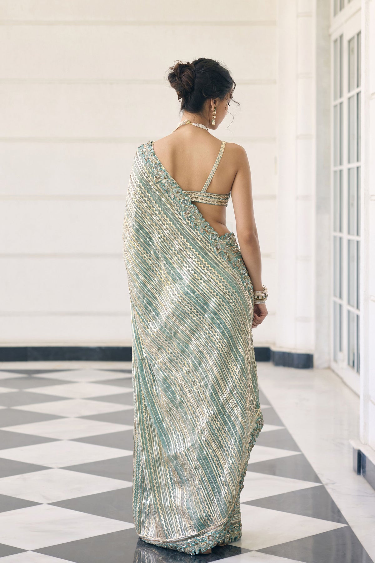 Trumpet Saree Set