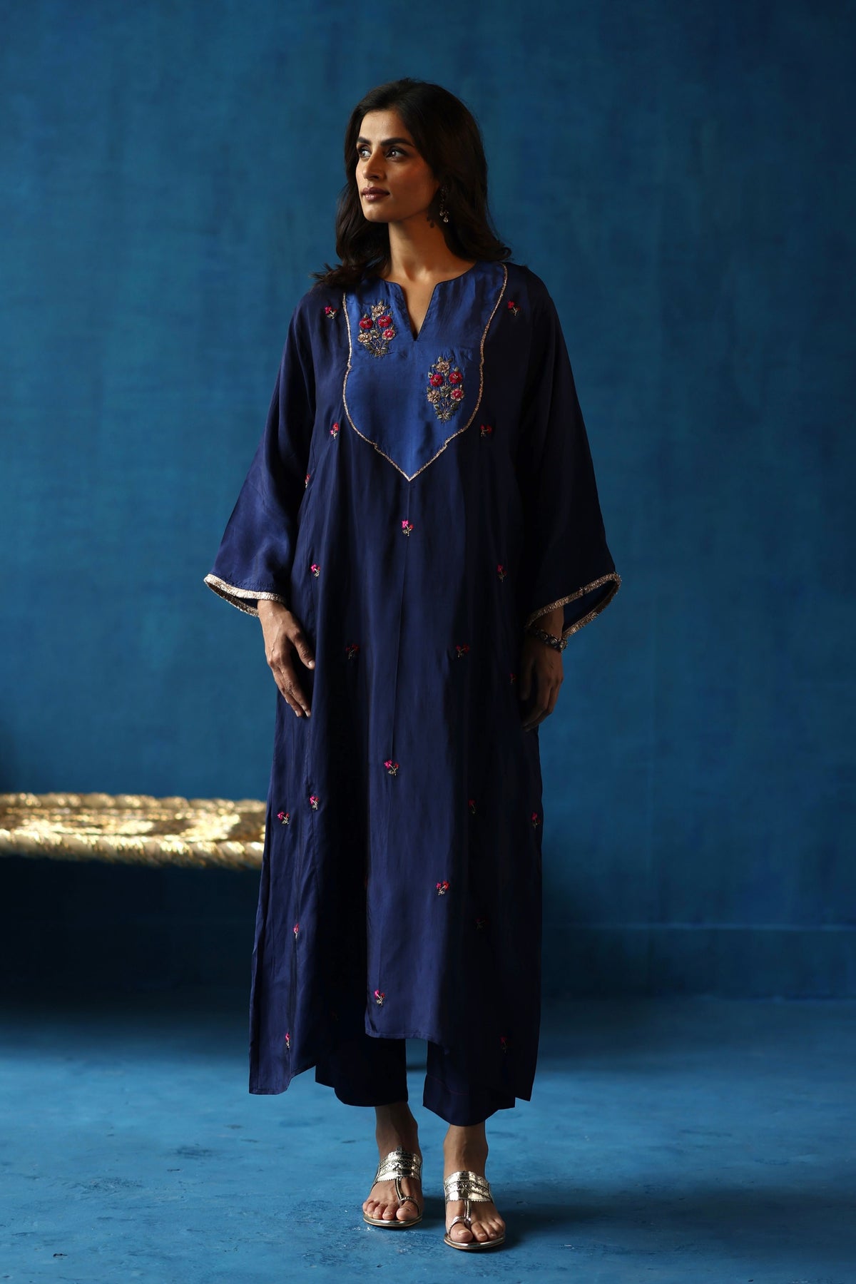 Navy Blue Imly Phiran Set