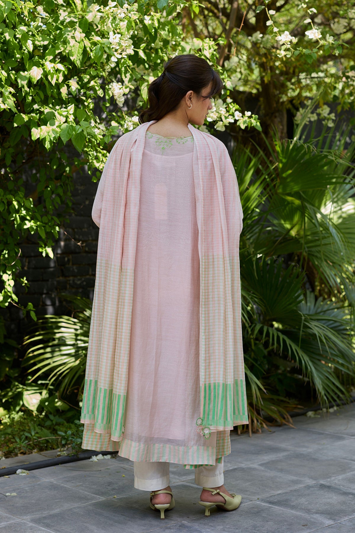 Crossroads Pink Dupatta