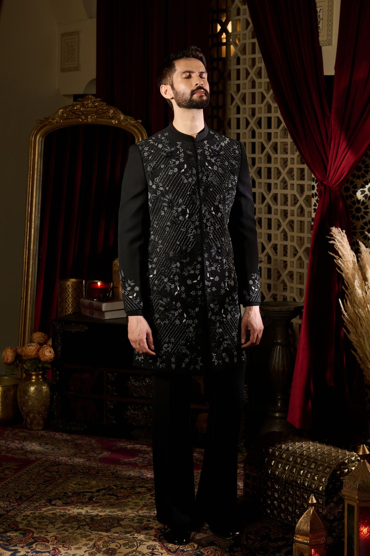 Phantom Sherwani Set