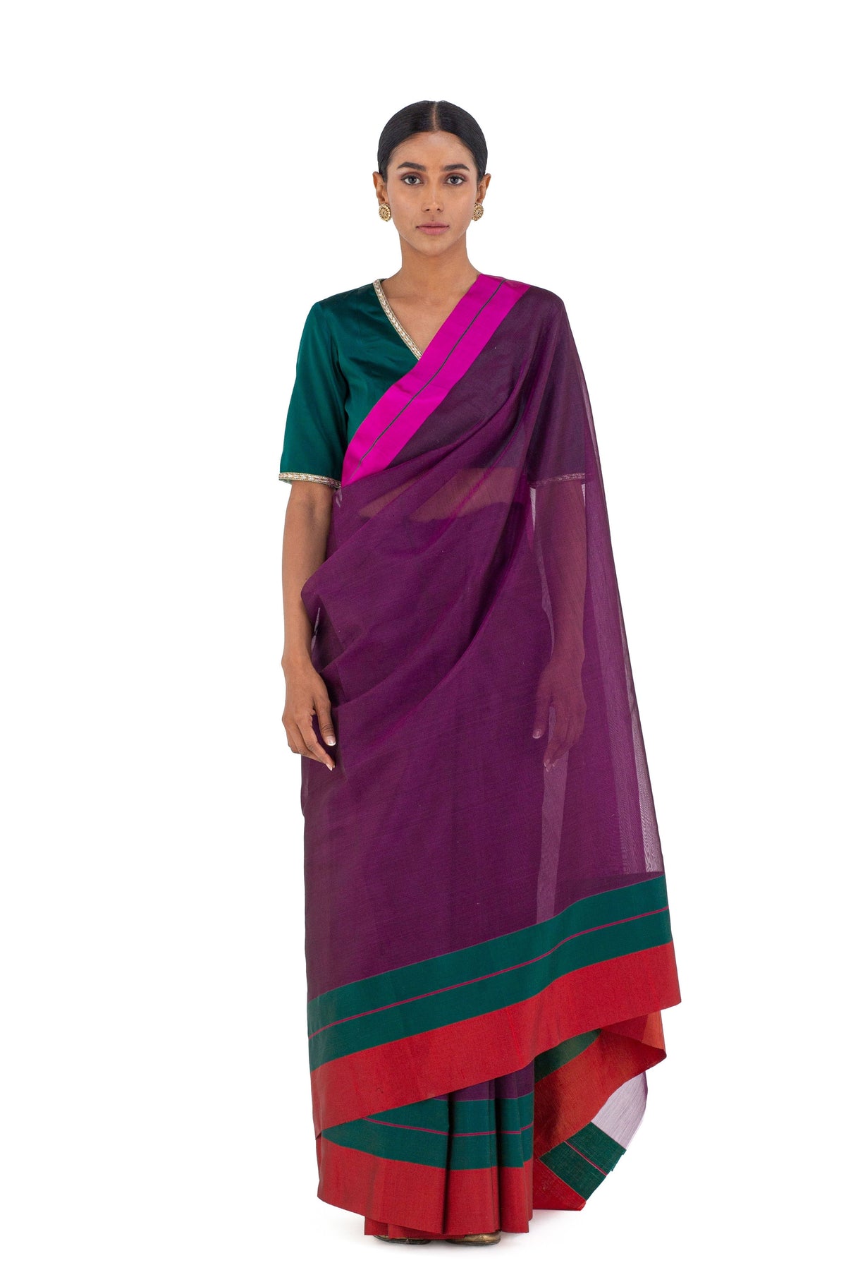 Numani Purple Saree