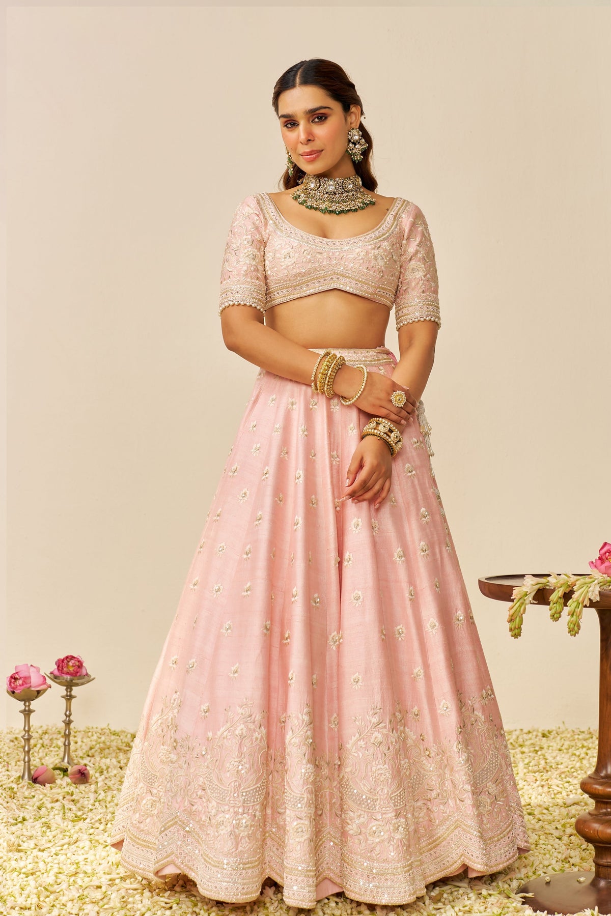 Fida Blush Pink Lehenga Set