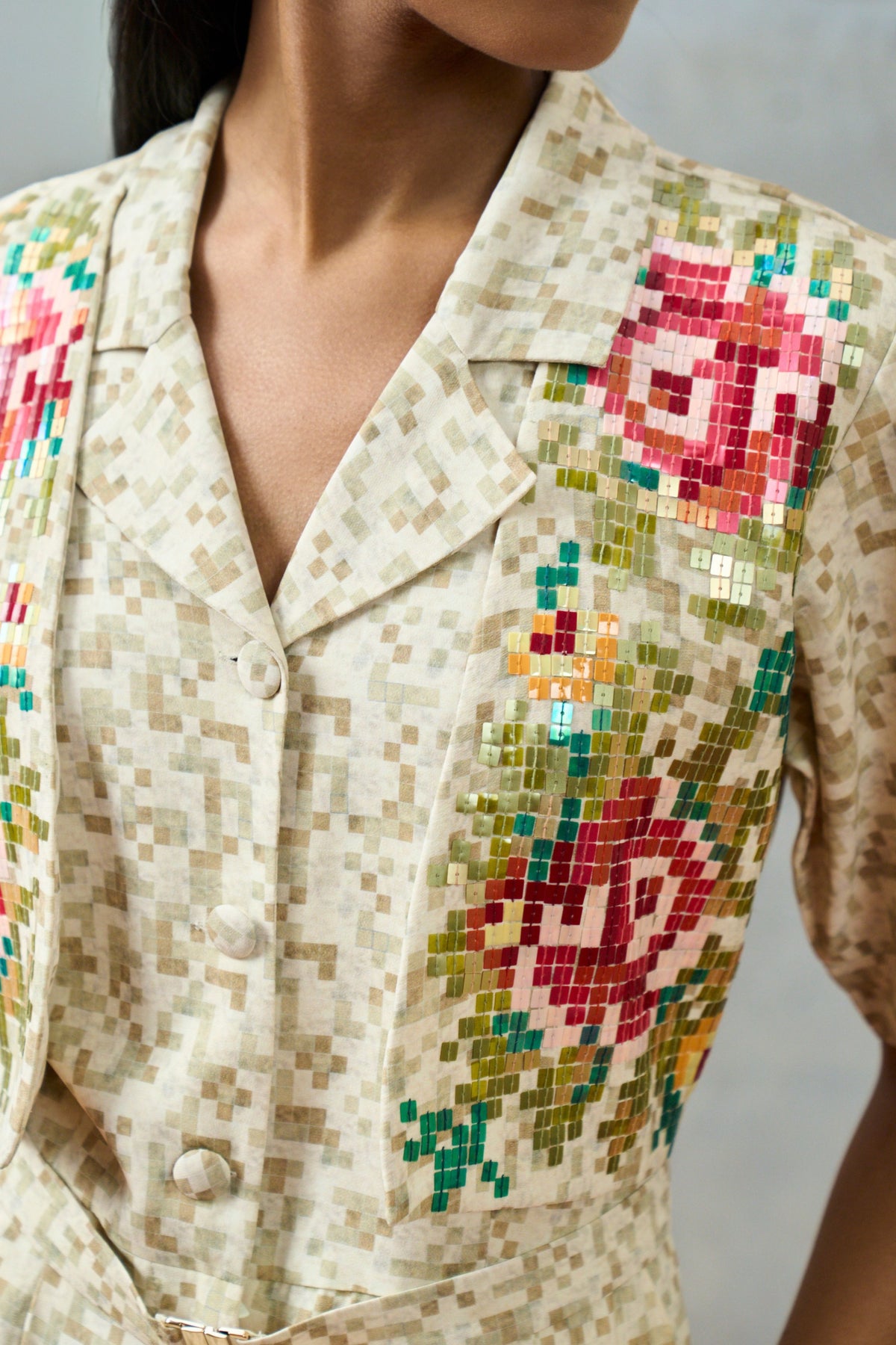 Milos Jumpsuit Beige