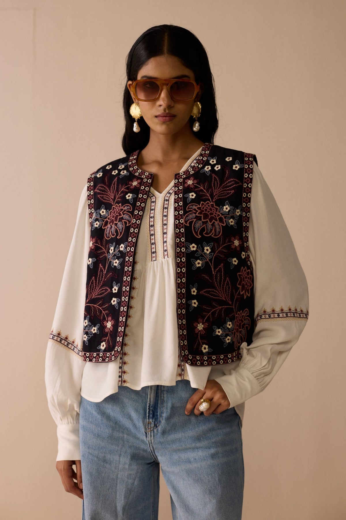 Black Sadie Gilet