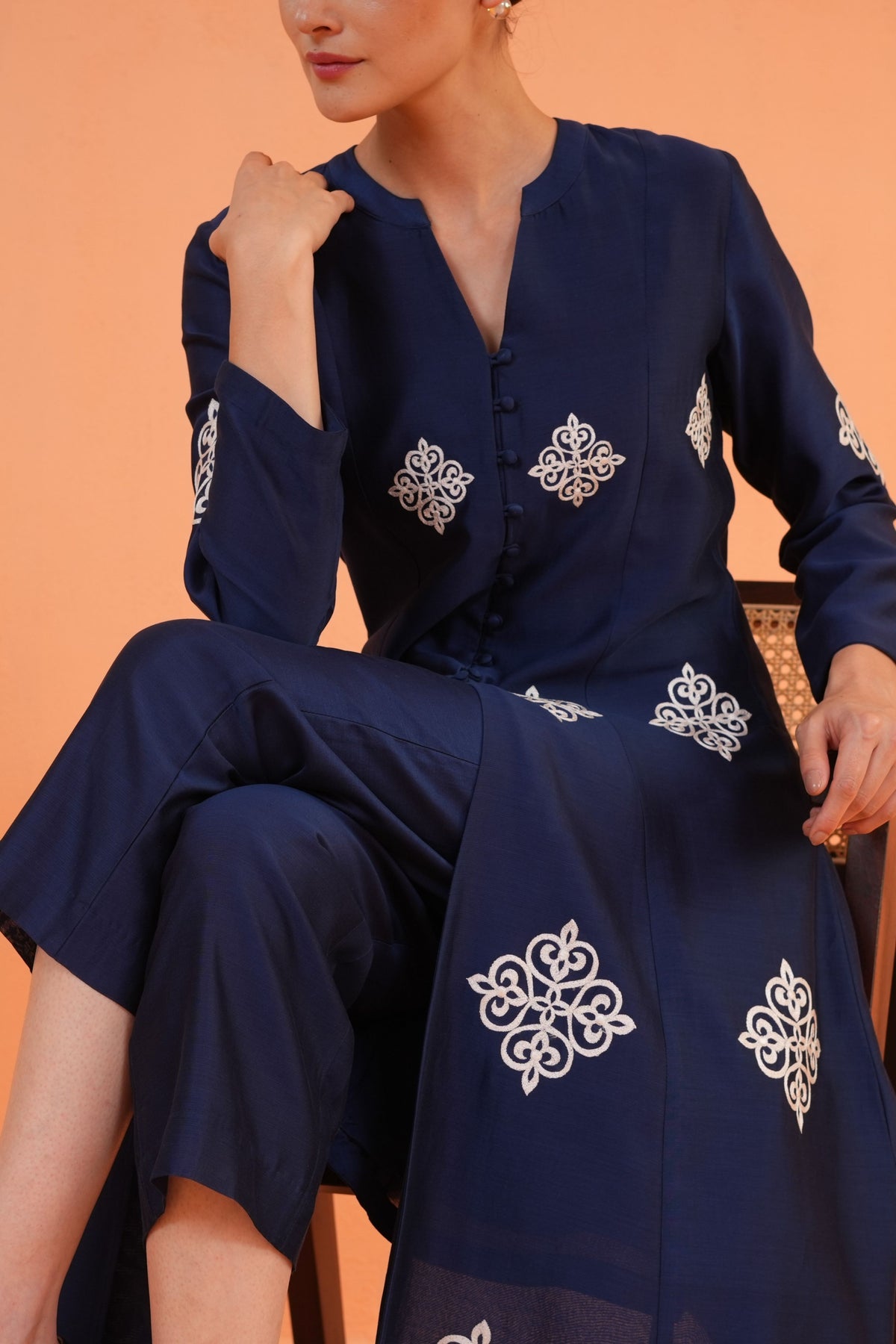 Blue Zahara Suit Set