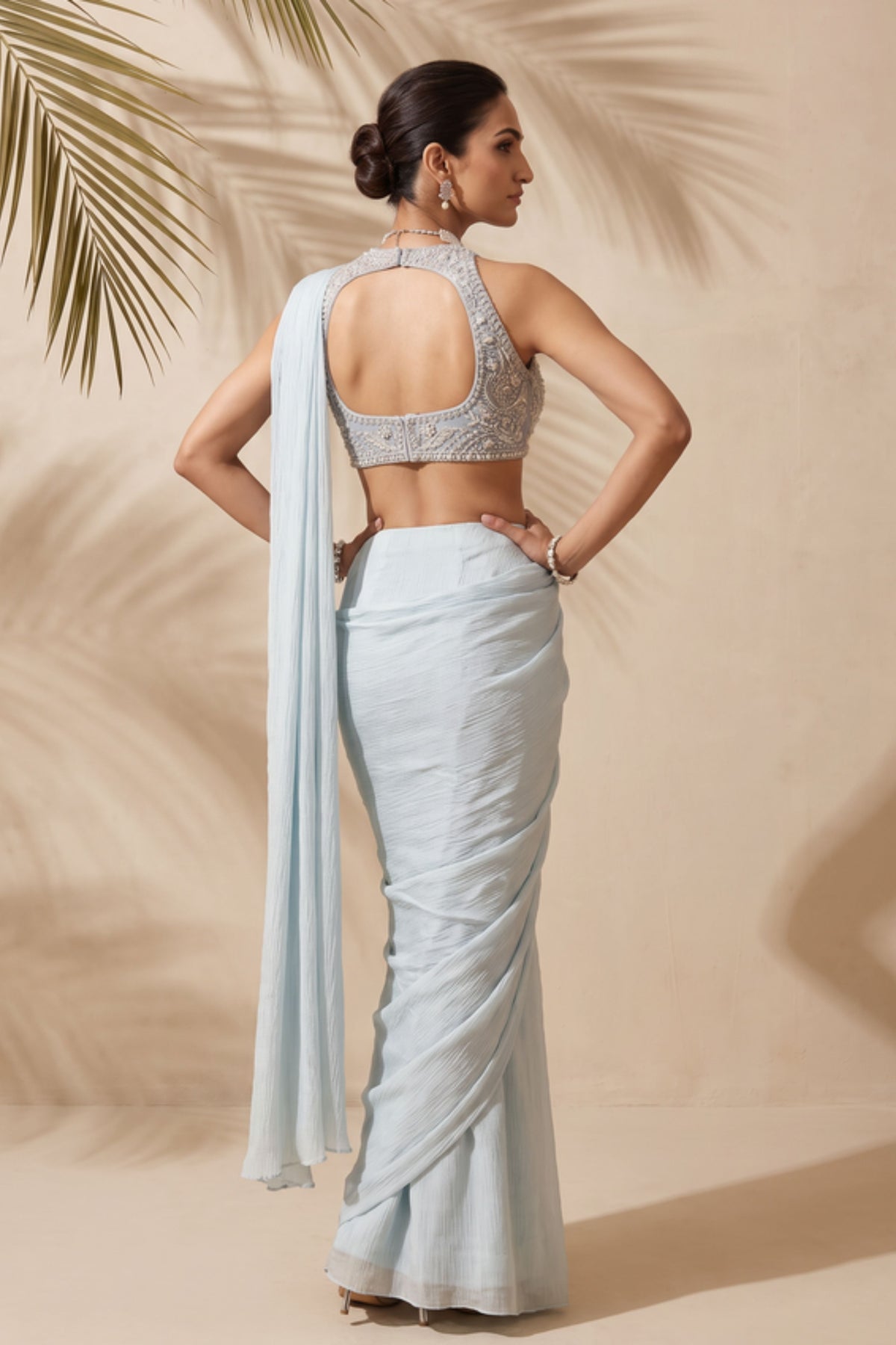 Seren Draped Saree Set