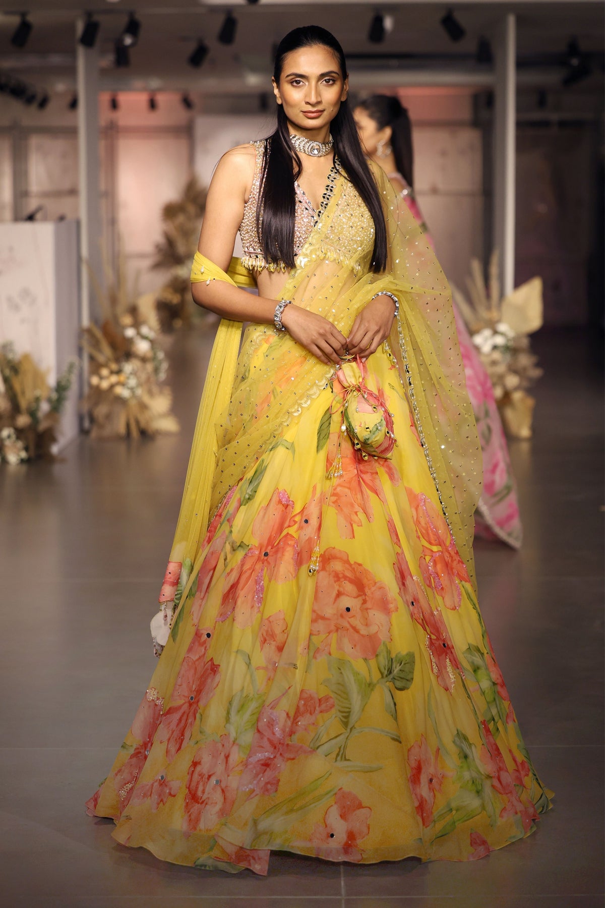 The Wild Marigold Lehenga