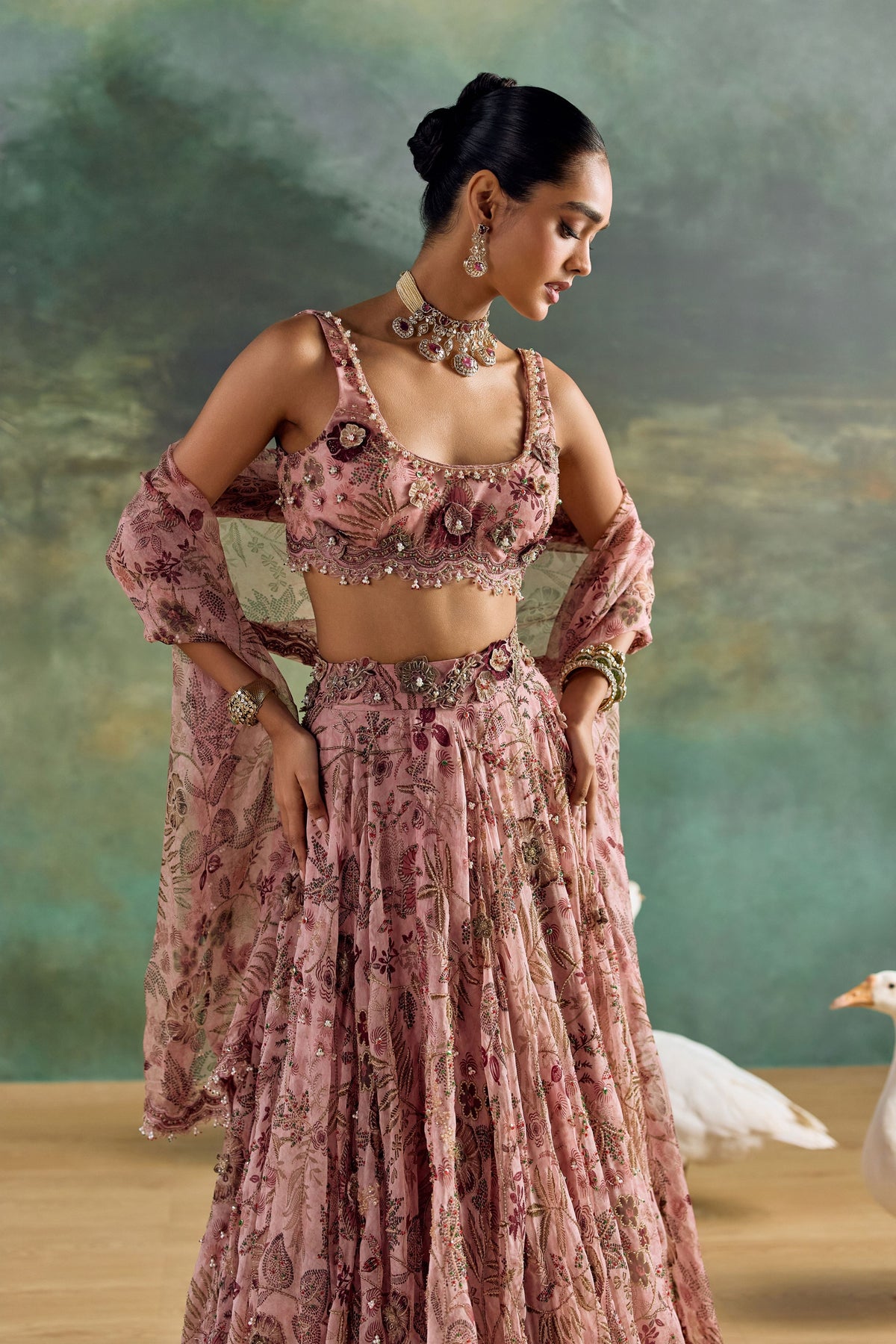 Fleur Lehenga Set