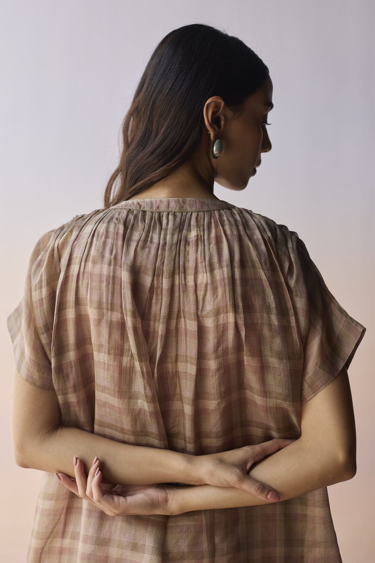 Rooted Brown Tunic Set