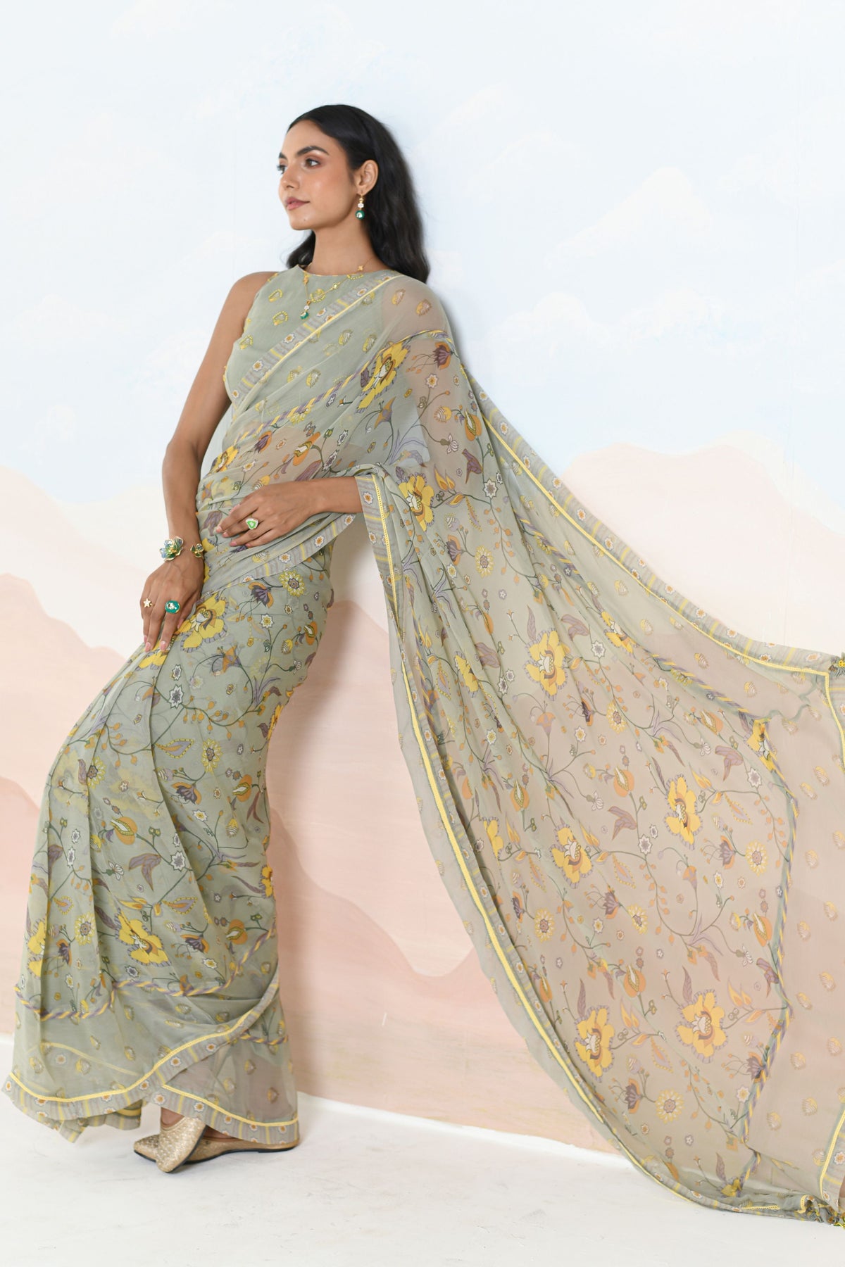 Azalea Saree Set