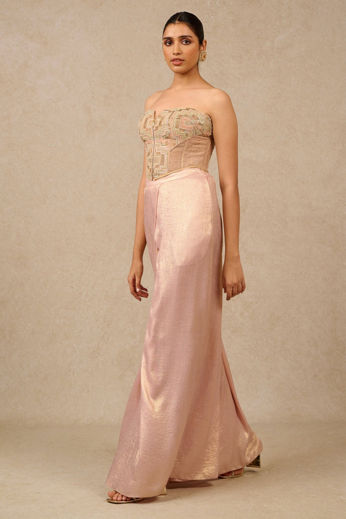 Blush Corset Co-ord Set