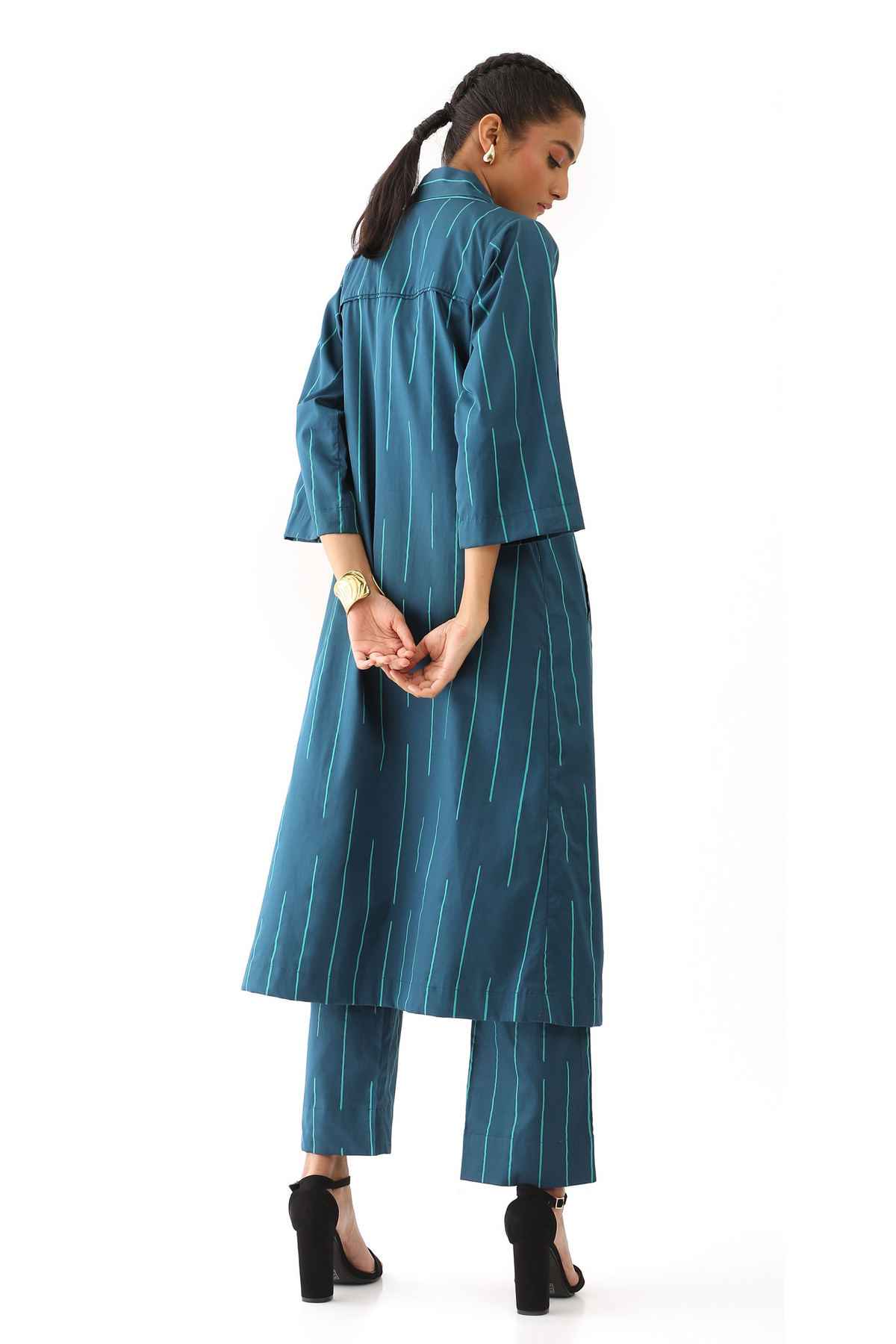 Miraki Jacket Set - Blue