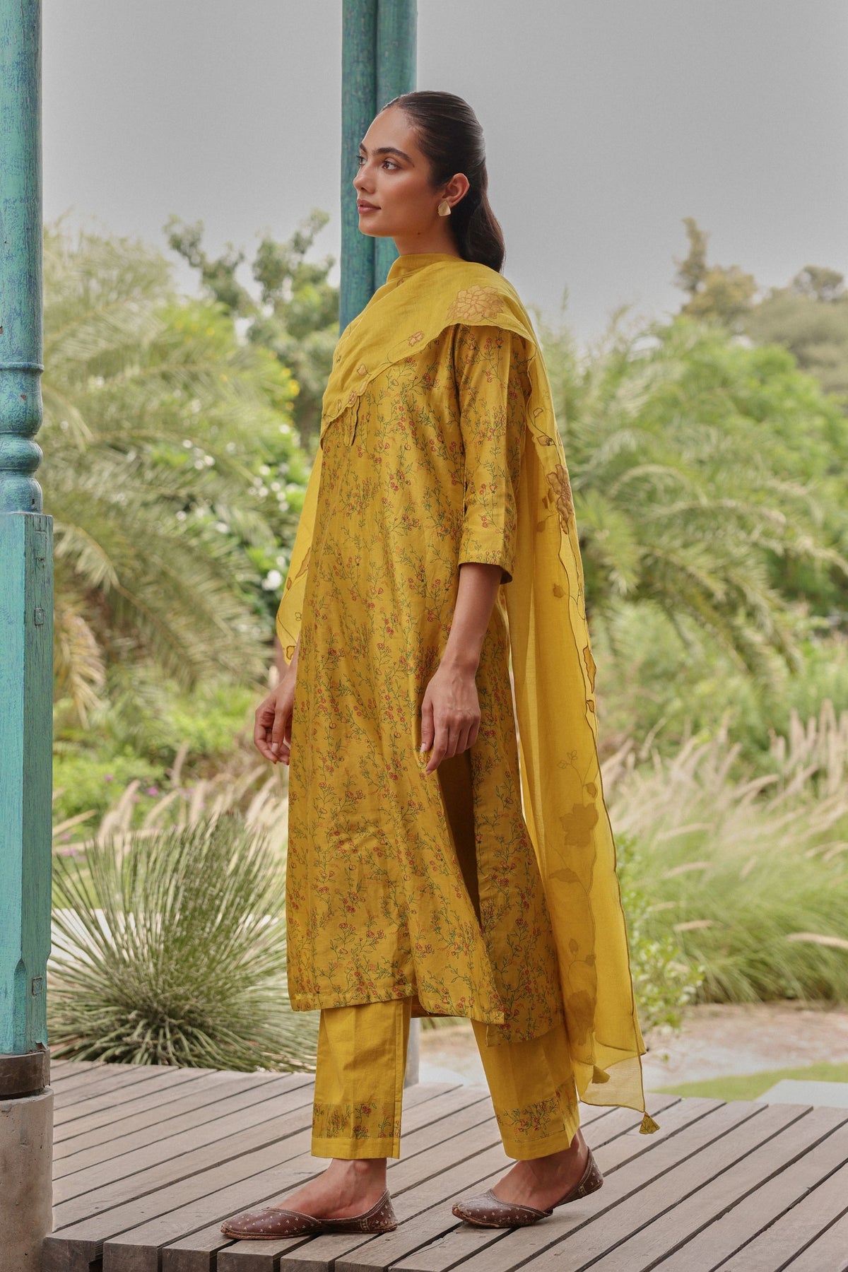 Tuscany Floral Kurta Set