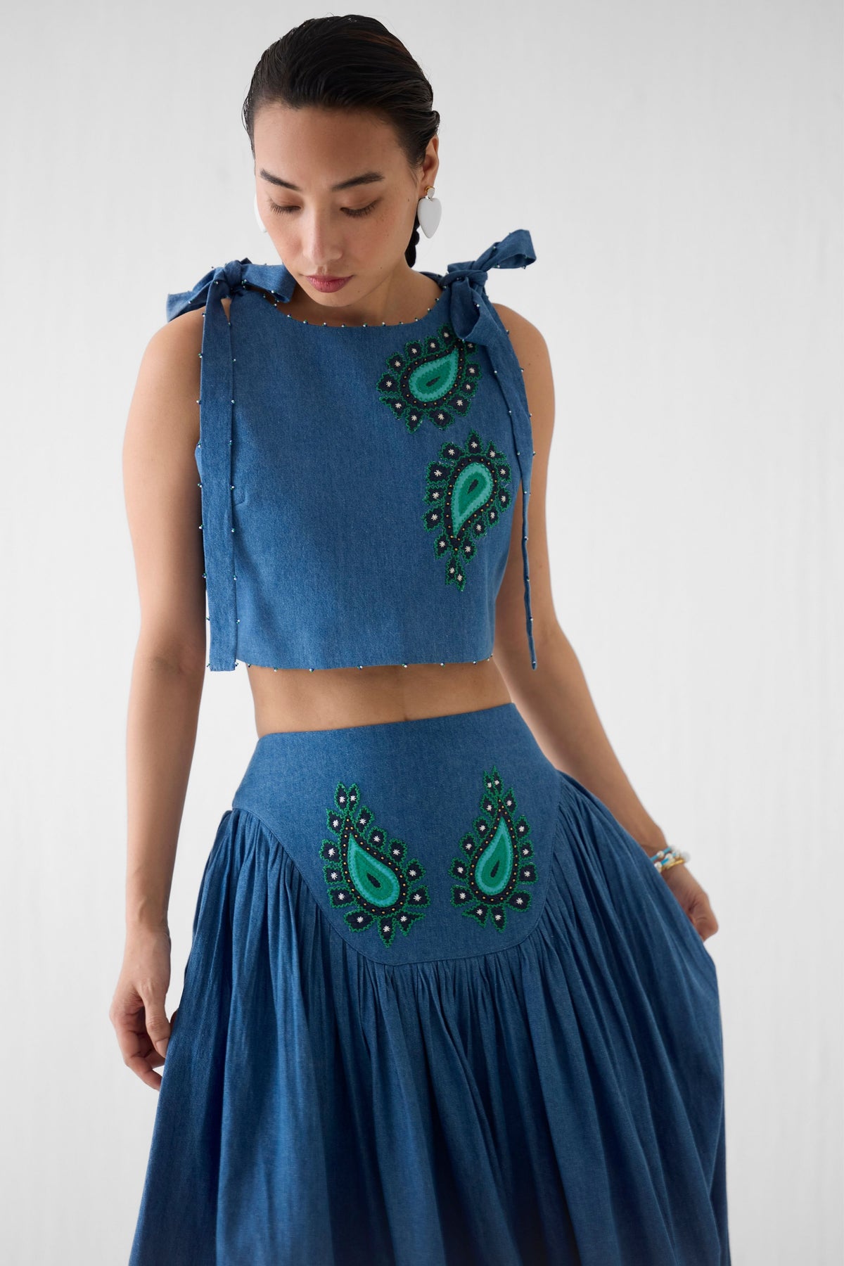 Indigo Co-ord Set