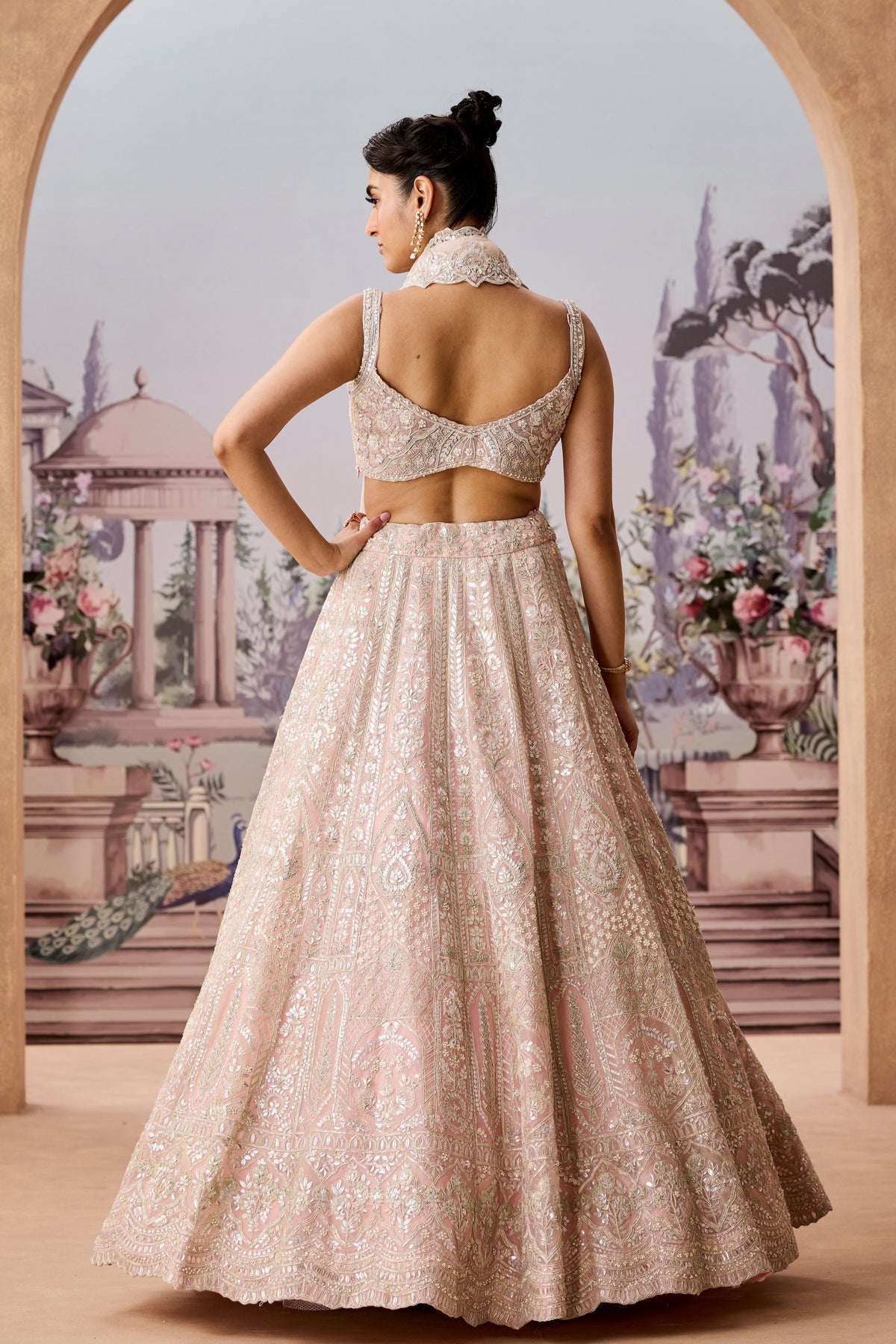 Mtb Pink Jaipur Lehenga Set