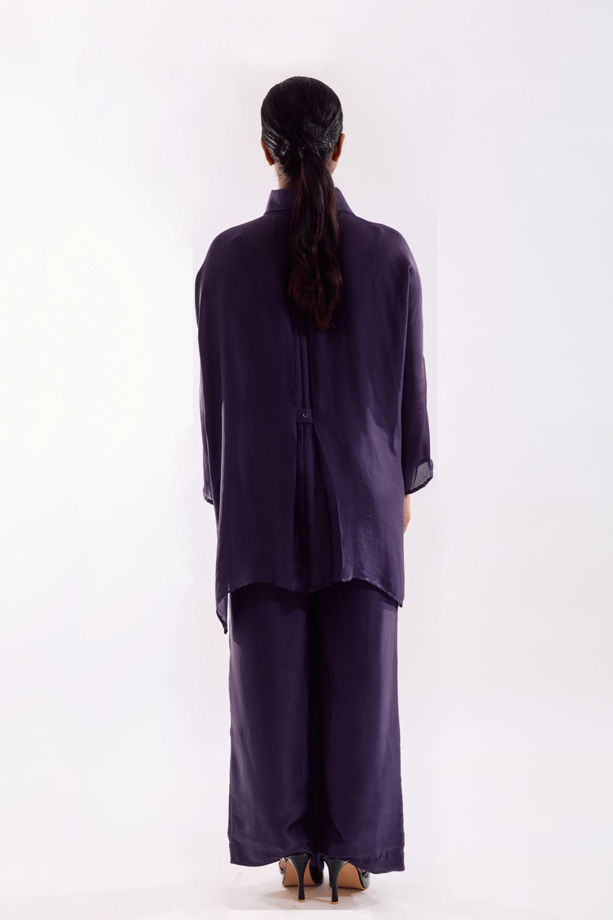 Purple Tassel Co-ord Set
