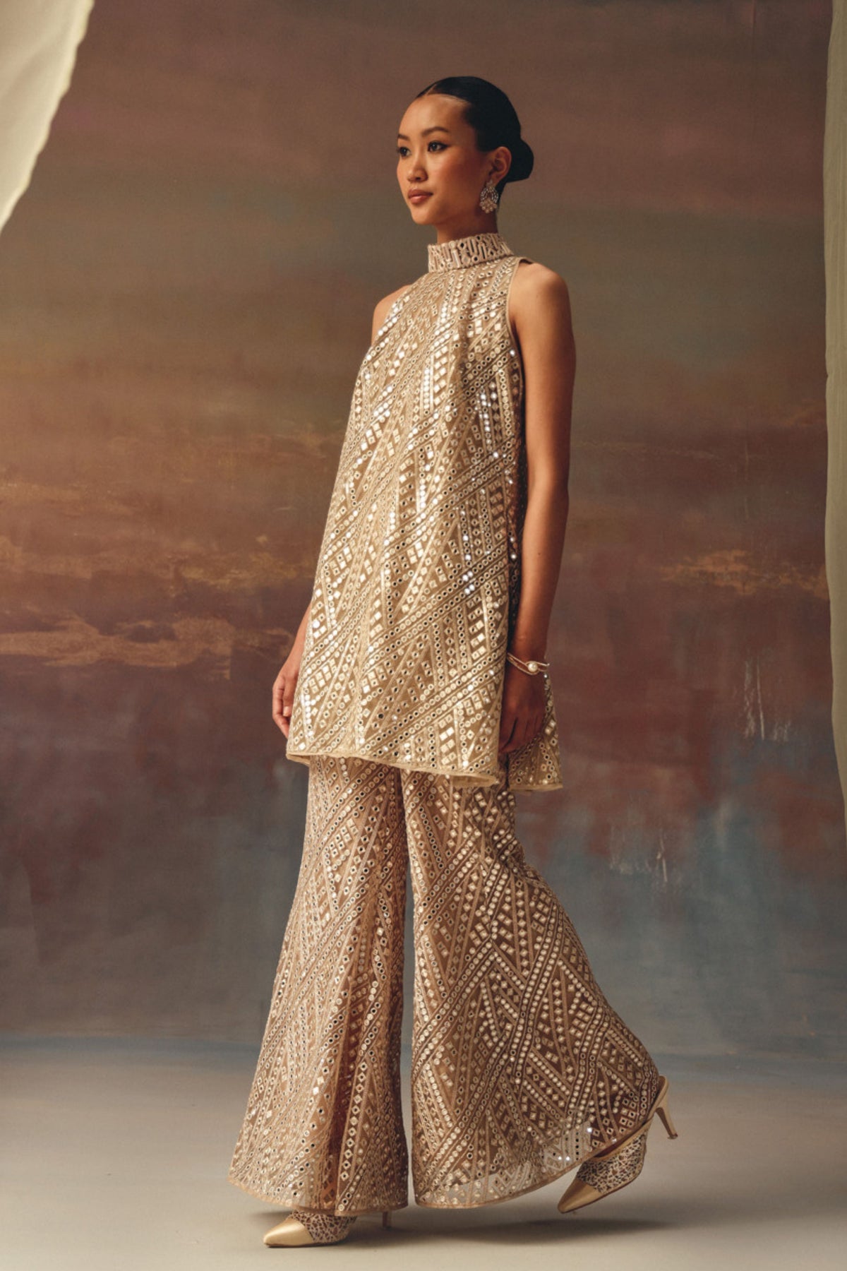 Golden Bell Bottoms