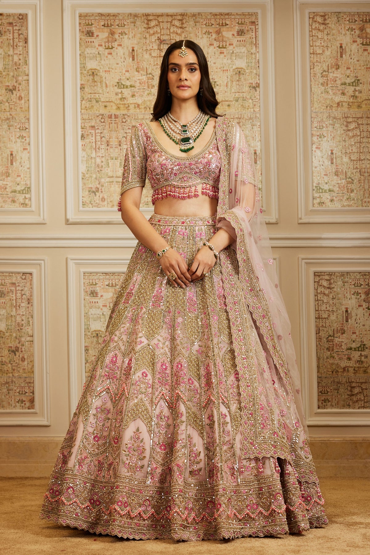 Jazira Pink Lehenga Set