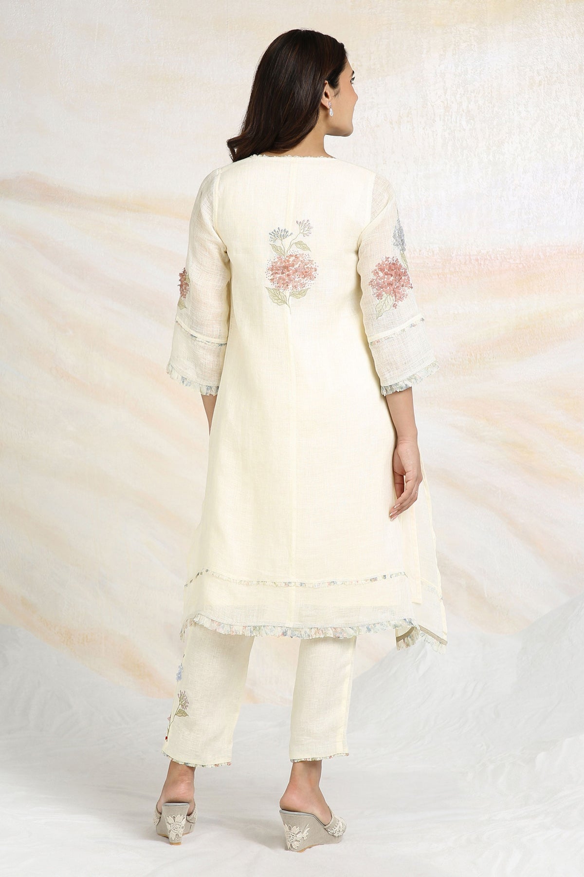 Hydrangea Kurta Set