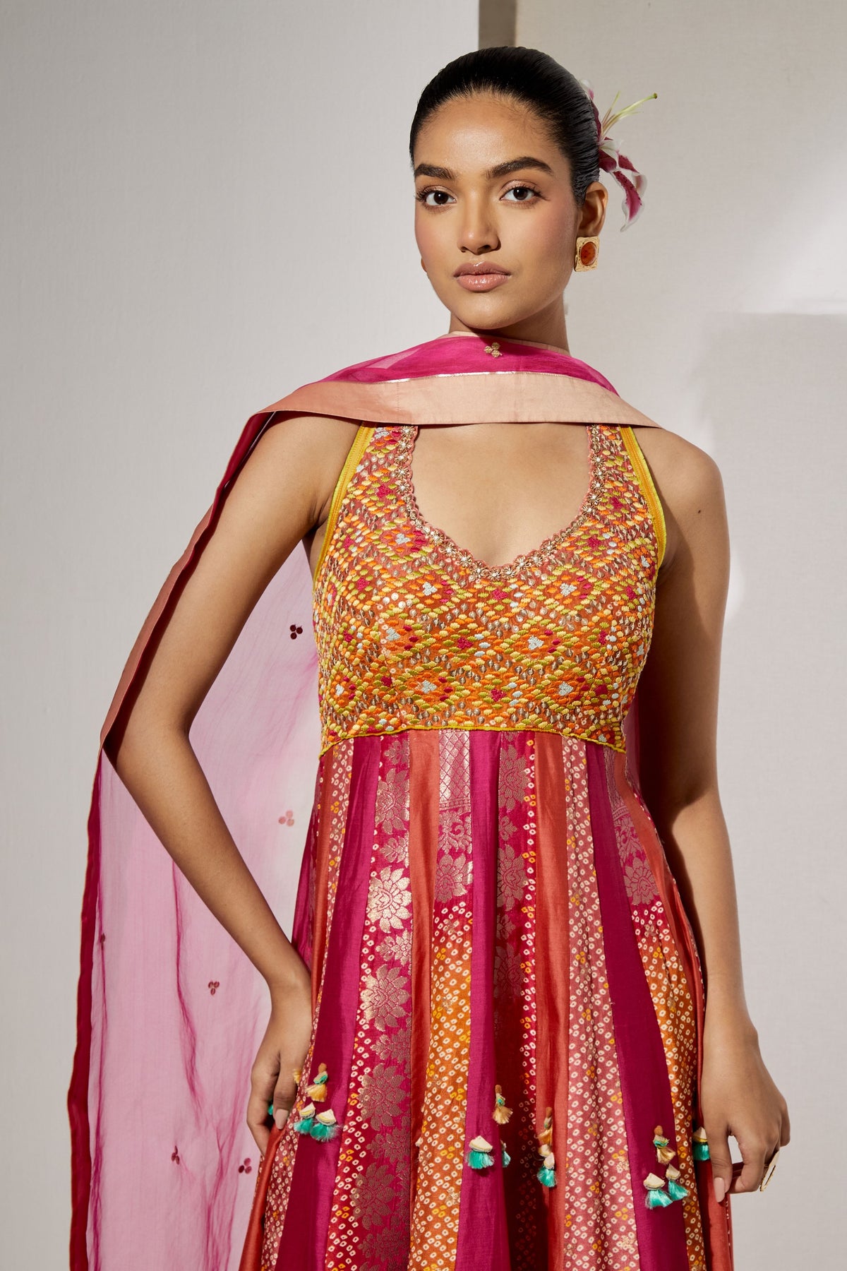Amber Gulzar Anarkali Set