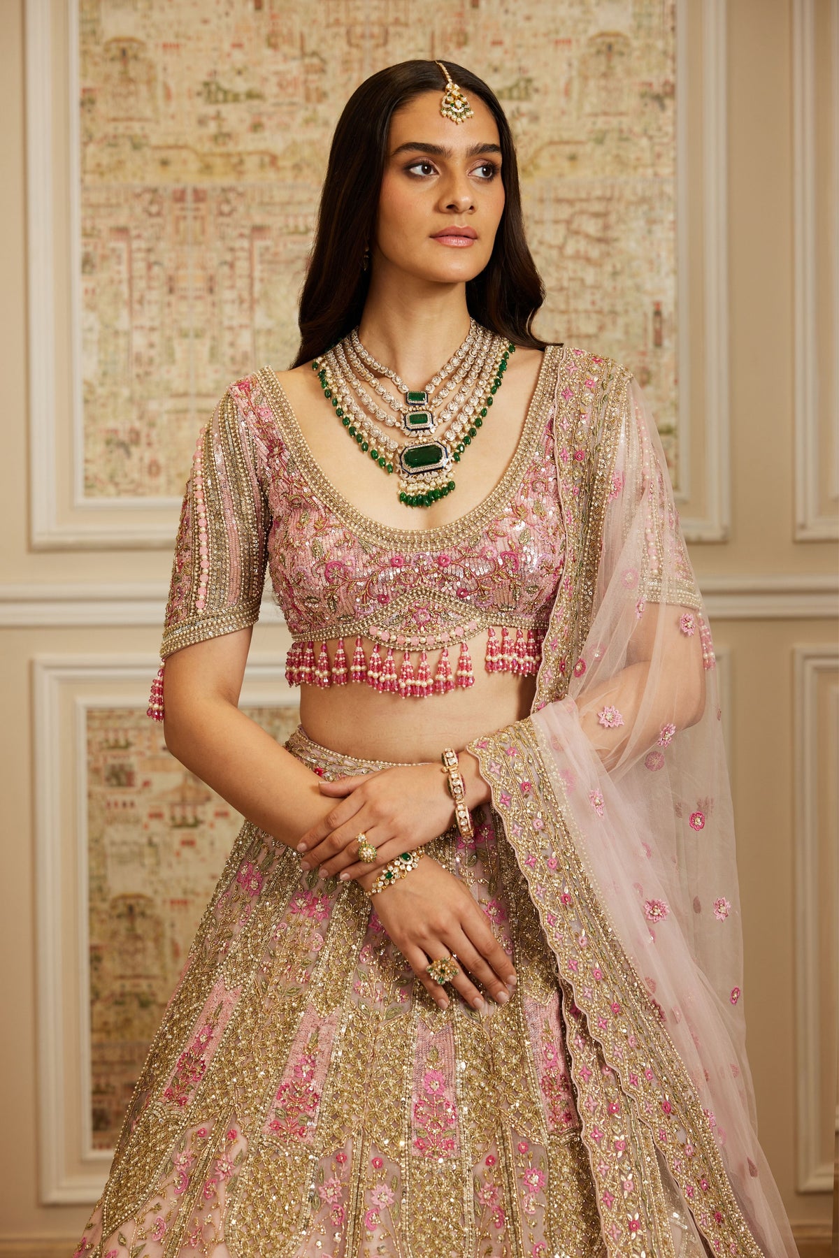 Jazira Pink Lehenga Set