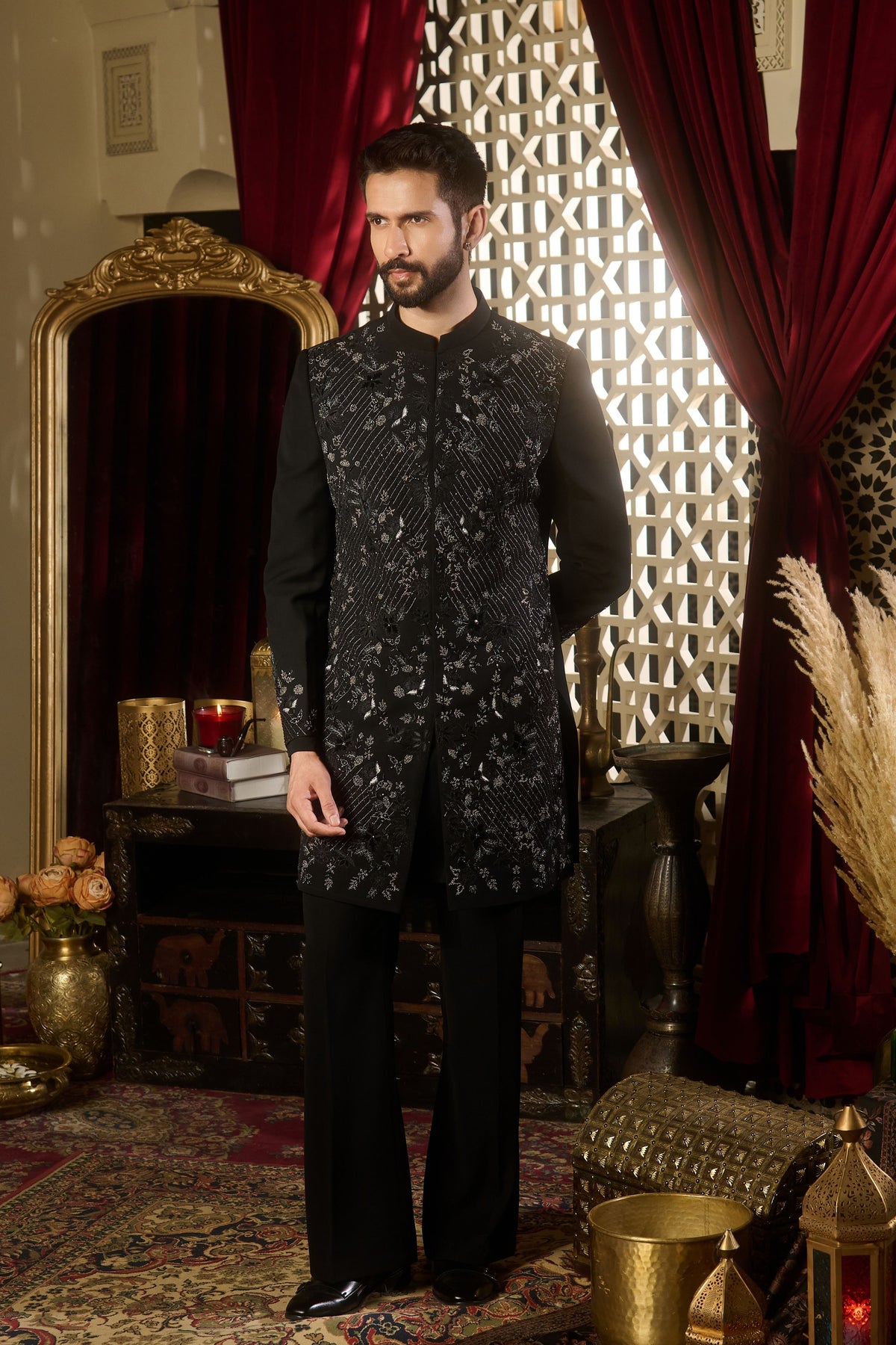 Phantom Sherwani Set
