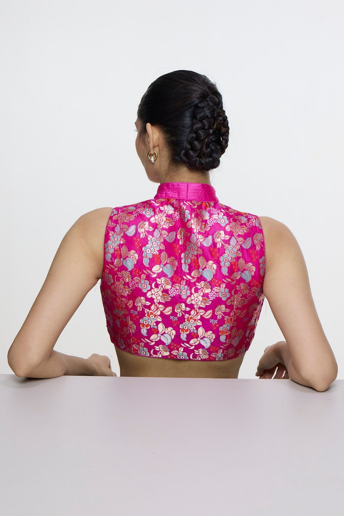 Handwoven Roseate Blouse