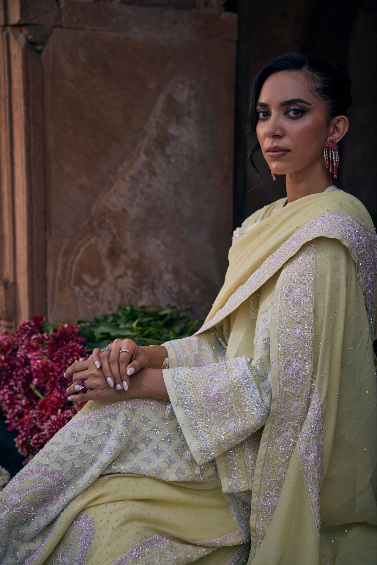 Naira Sharara Set