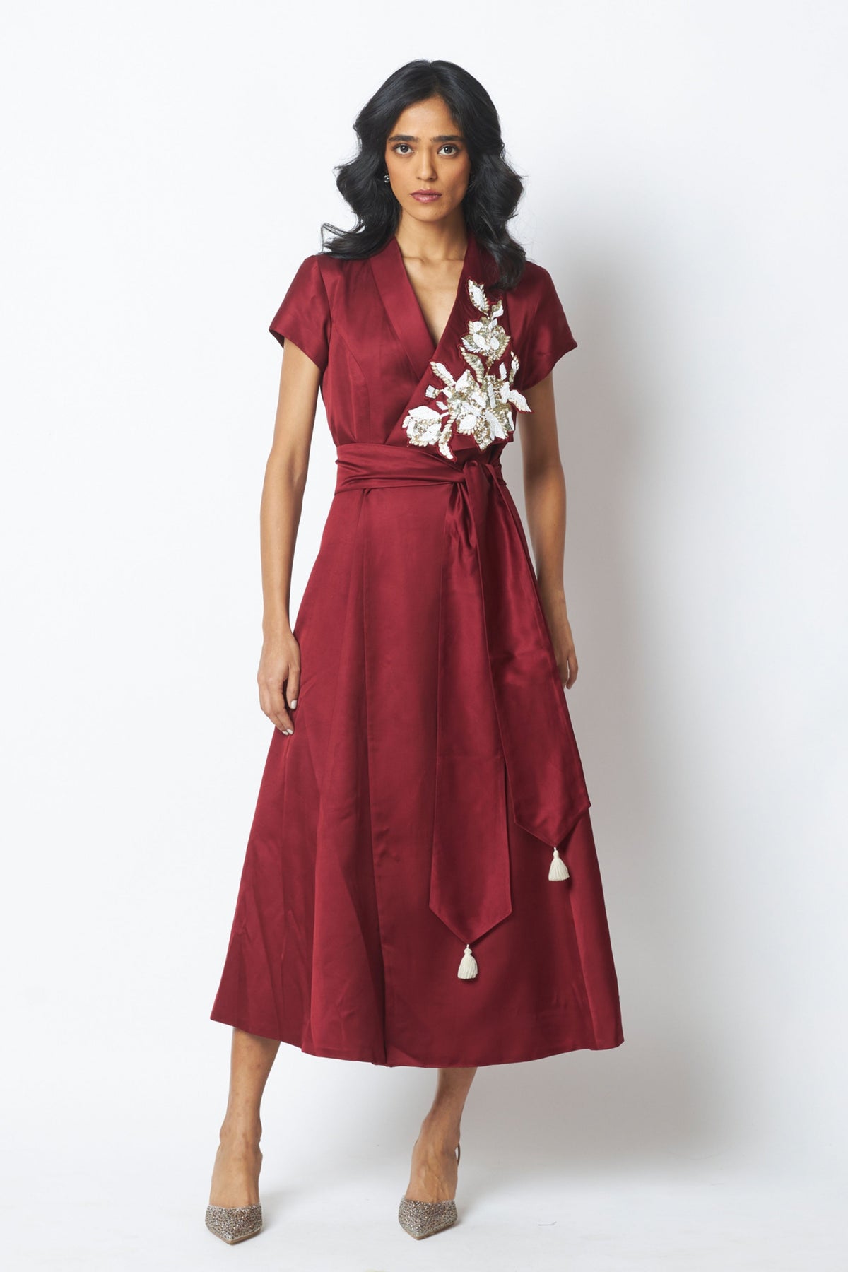 Ravena Floral Wrap Dress