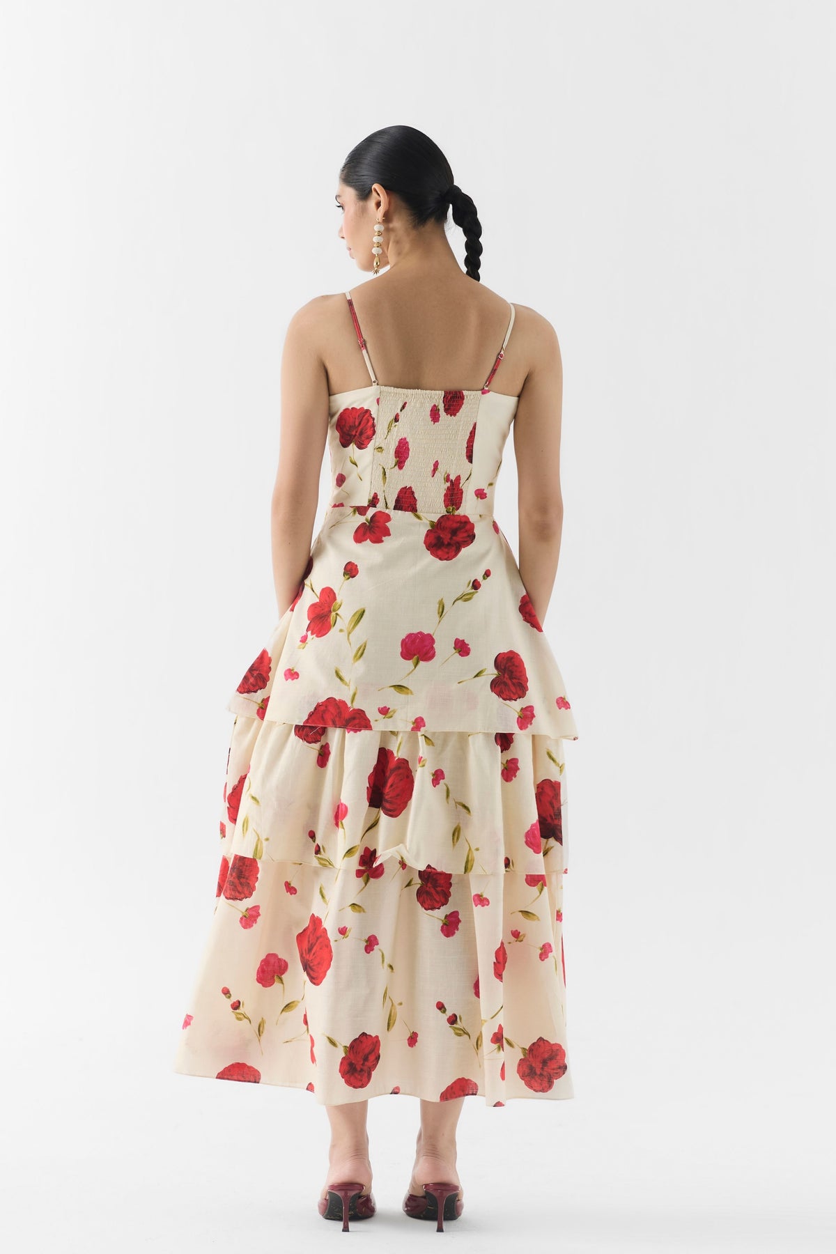 Sisley Rose Bustier Dress