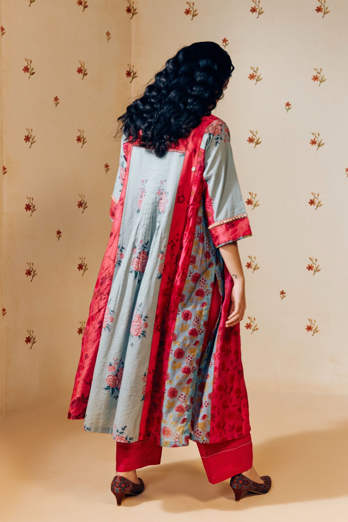 Old Rose Pink Kurta Set