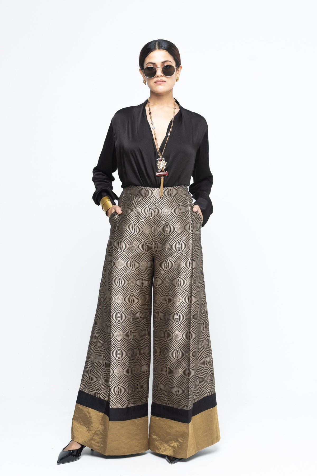 Statement Metallic Co-ord Set