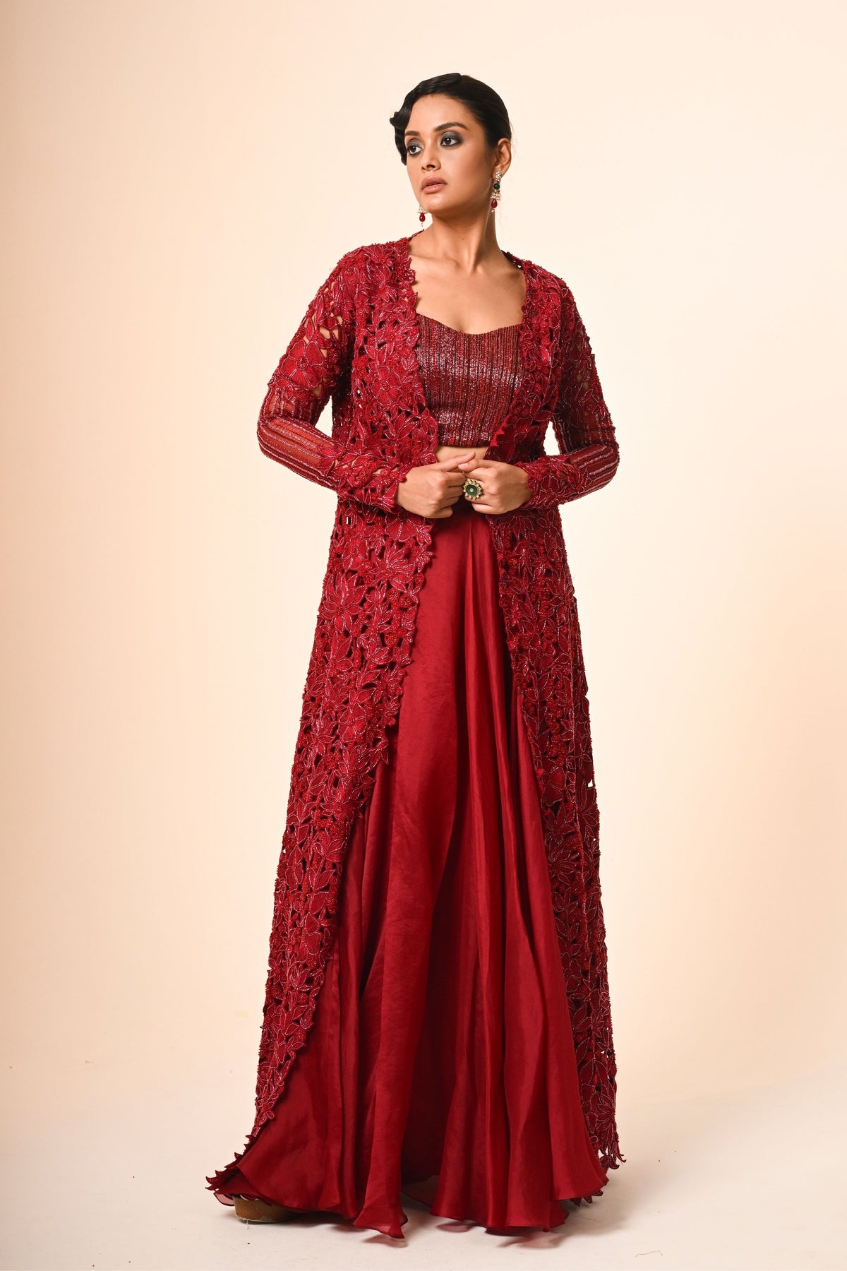 Floral Aura Jacket Set