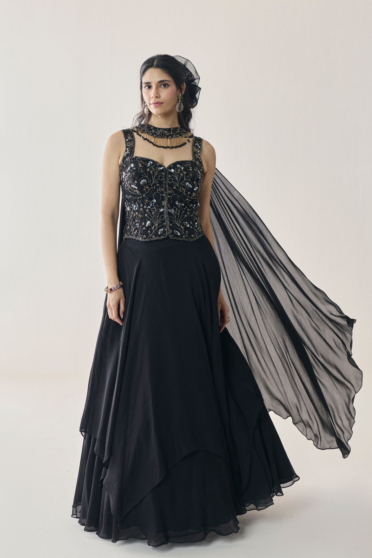Eira Corset Lehenga Set
