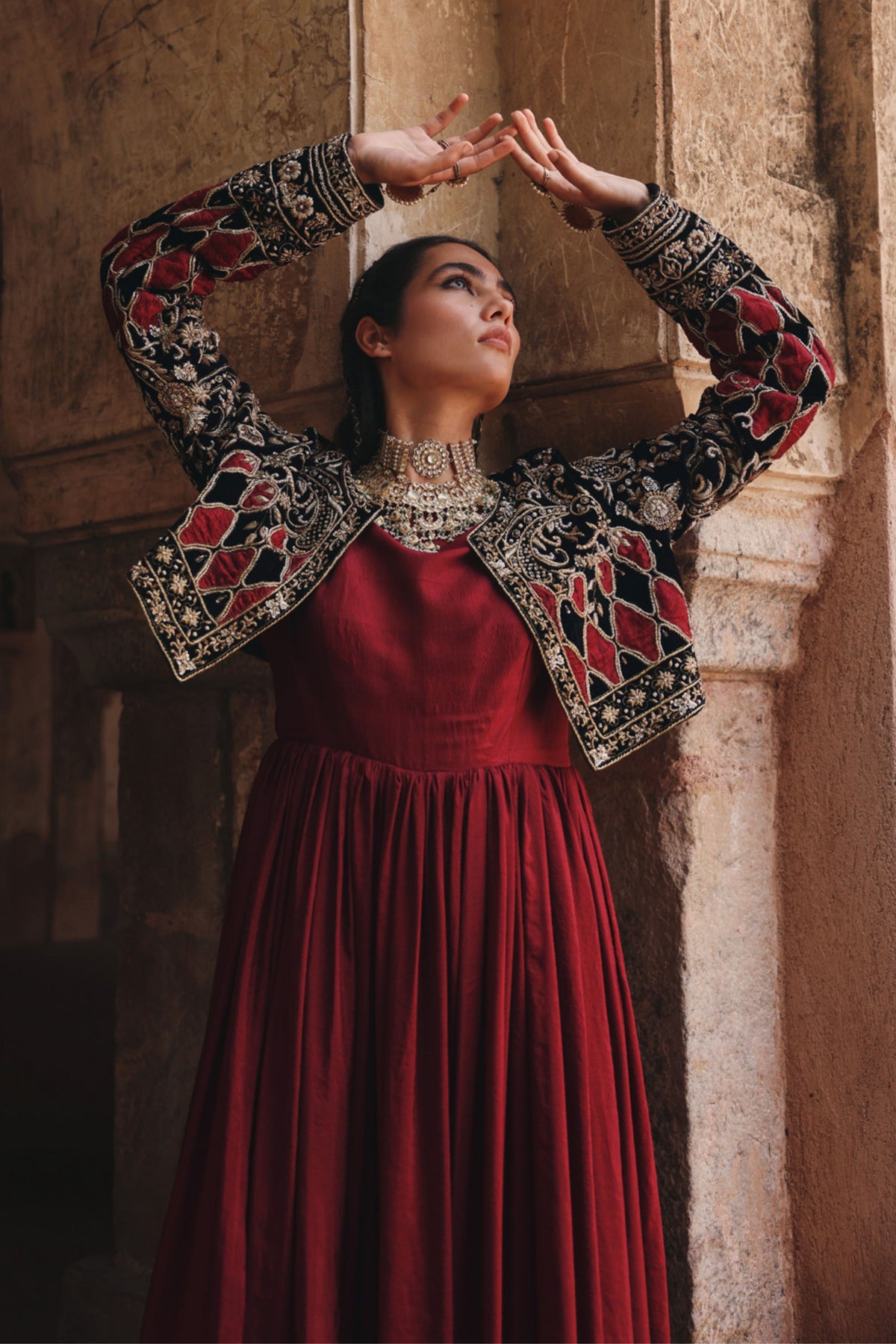 Mehtaab Anarkali Set