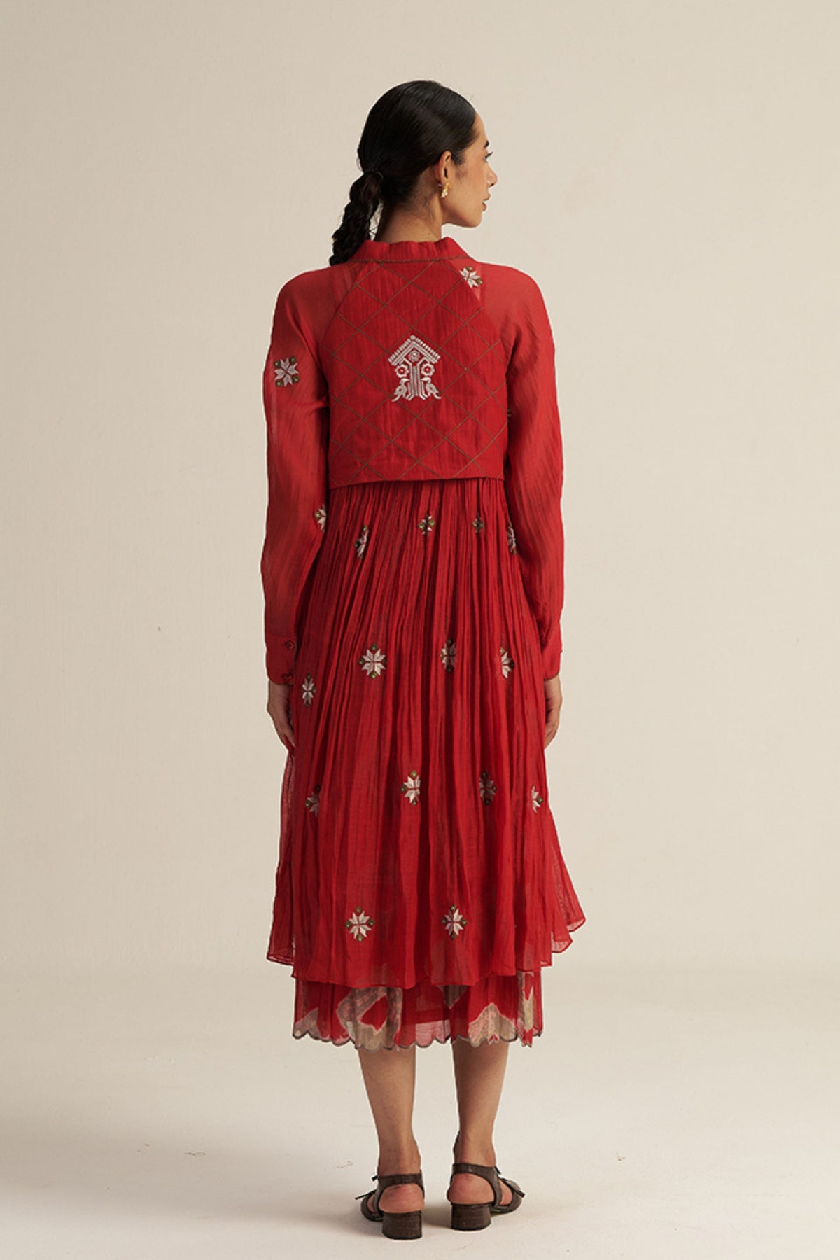 Red Bohaagi Set
