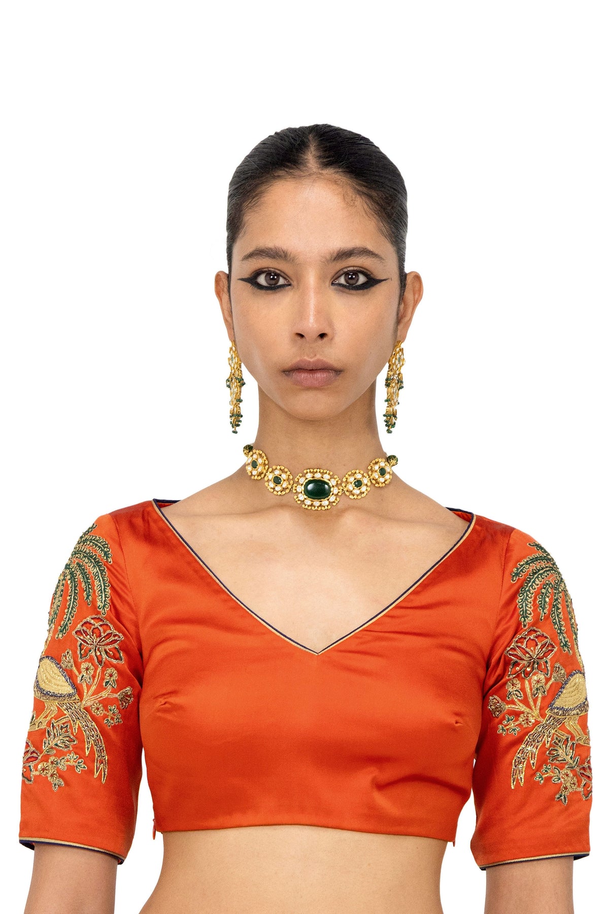 Degana Gerua Blouse
