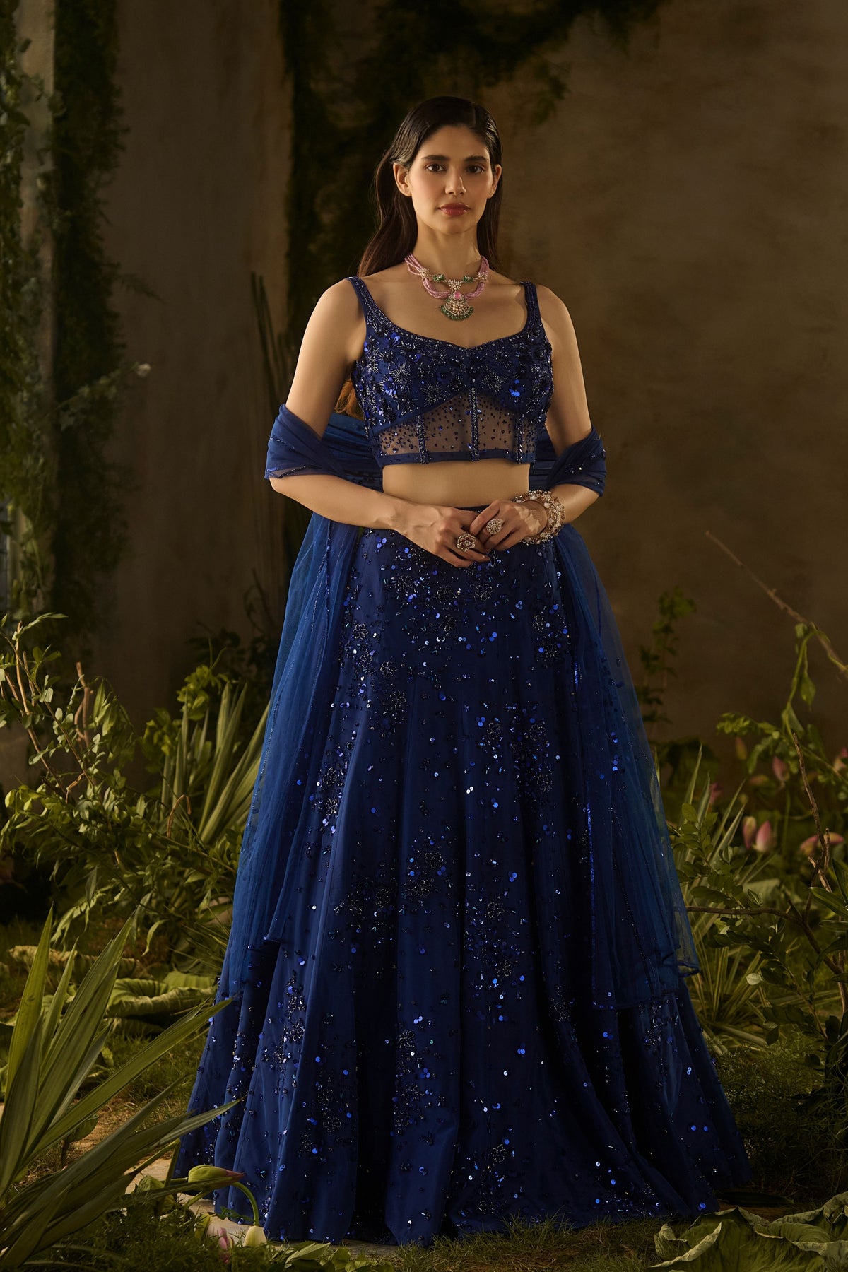Moonlit Lehenga Set