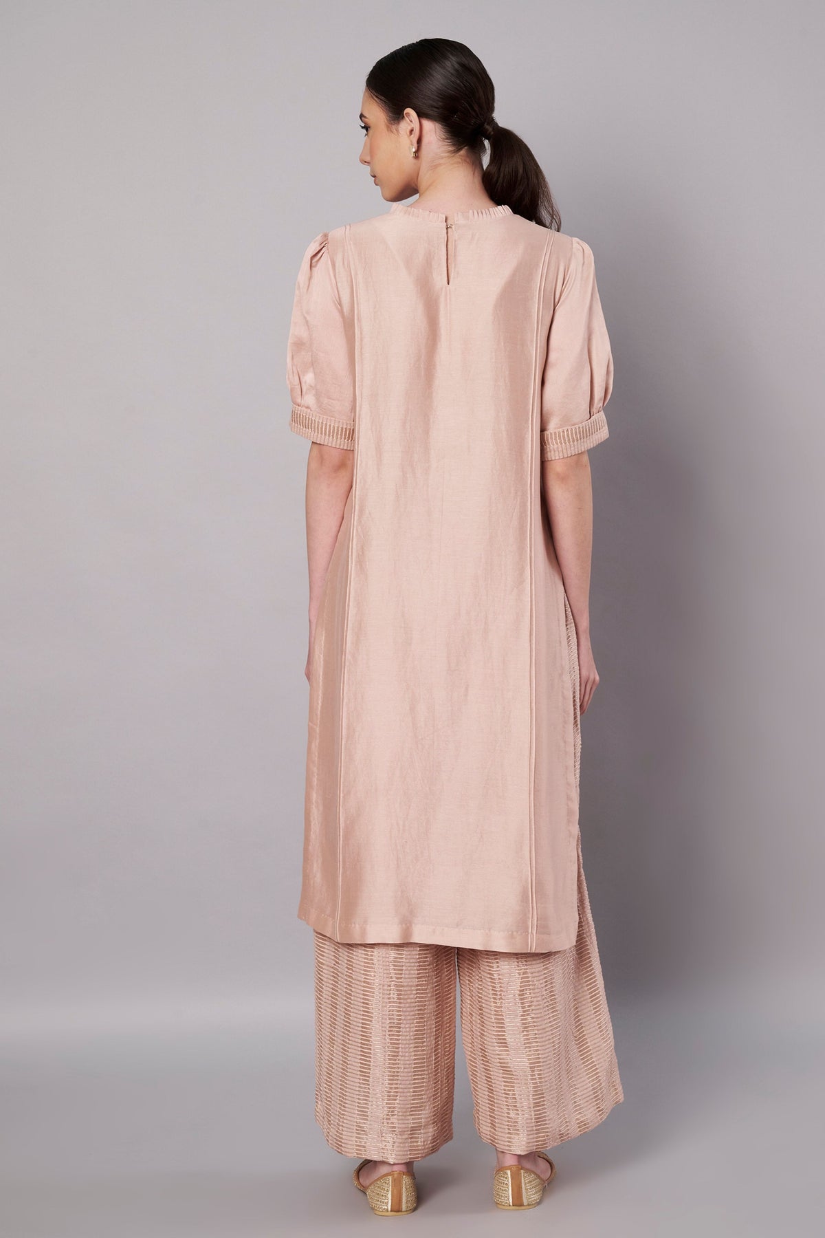 Aurora Dirty Blush Kurta Set