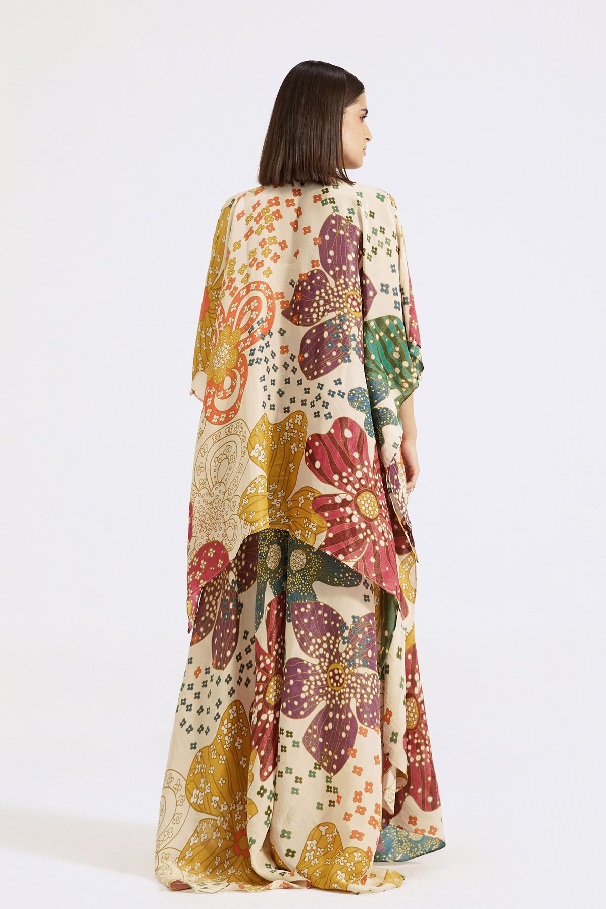 Multi-colour Sharara Set