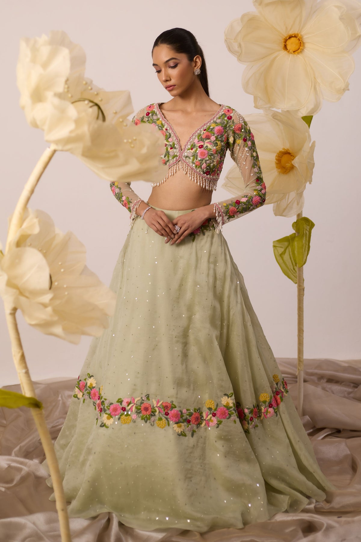 Lupin Lehenga Set