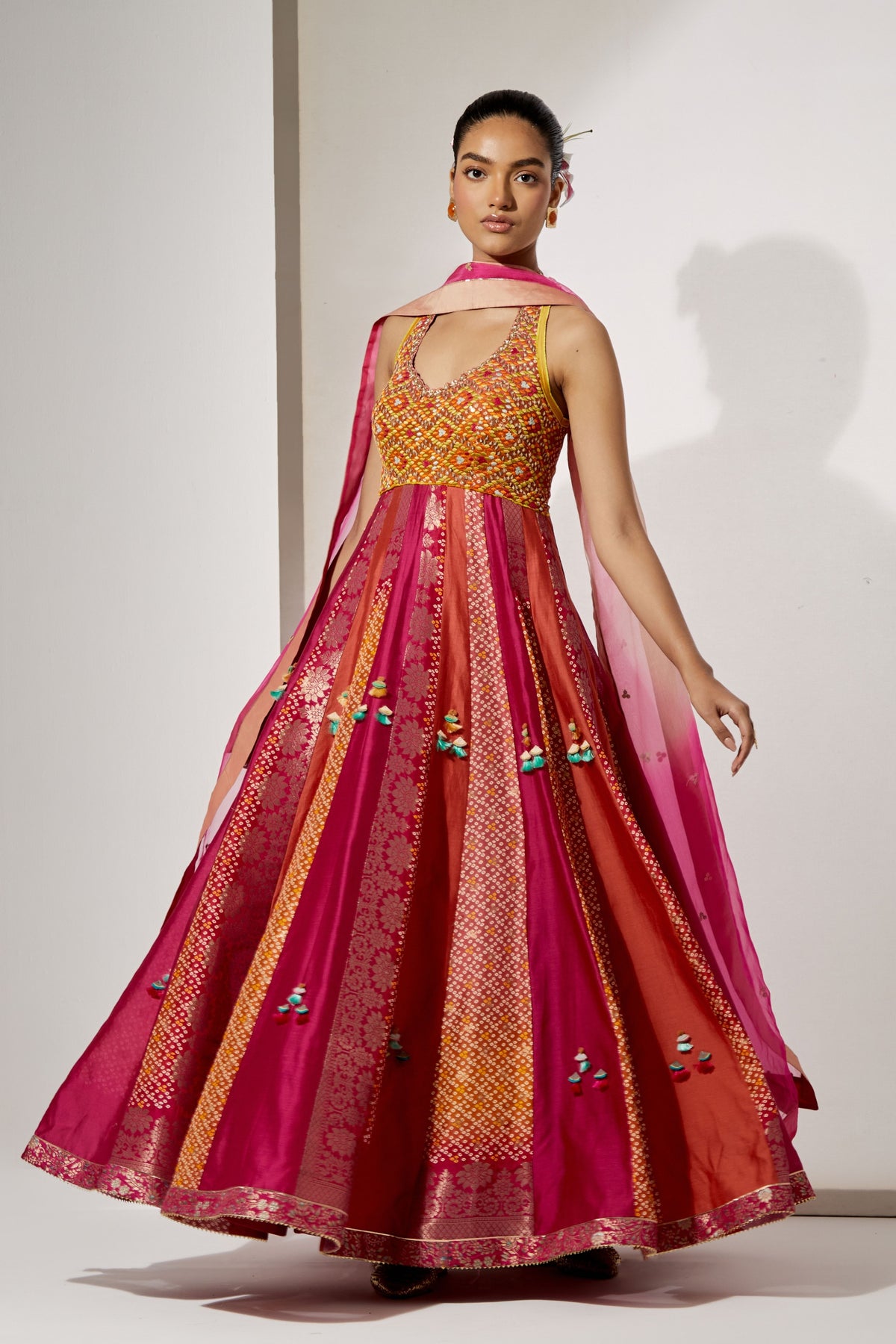 Amber Gulzar Anarkali Set