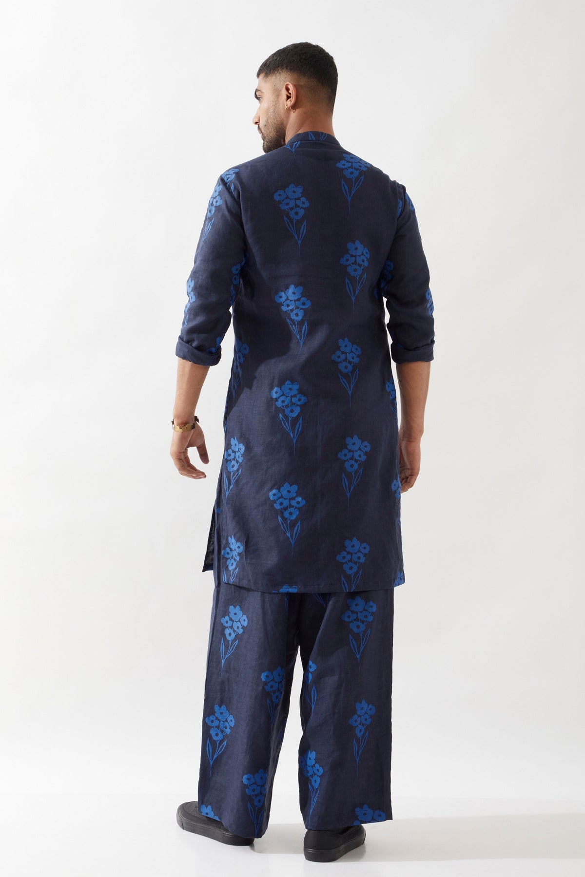 Zayn Farm Navy Kurta