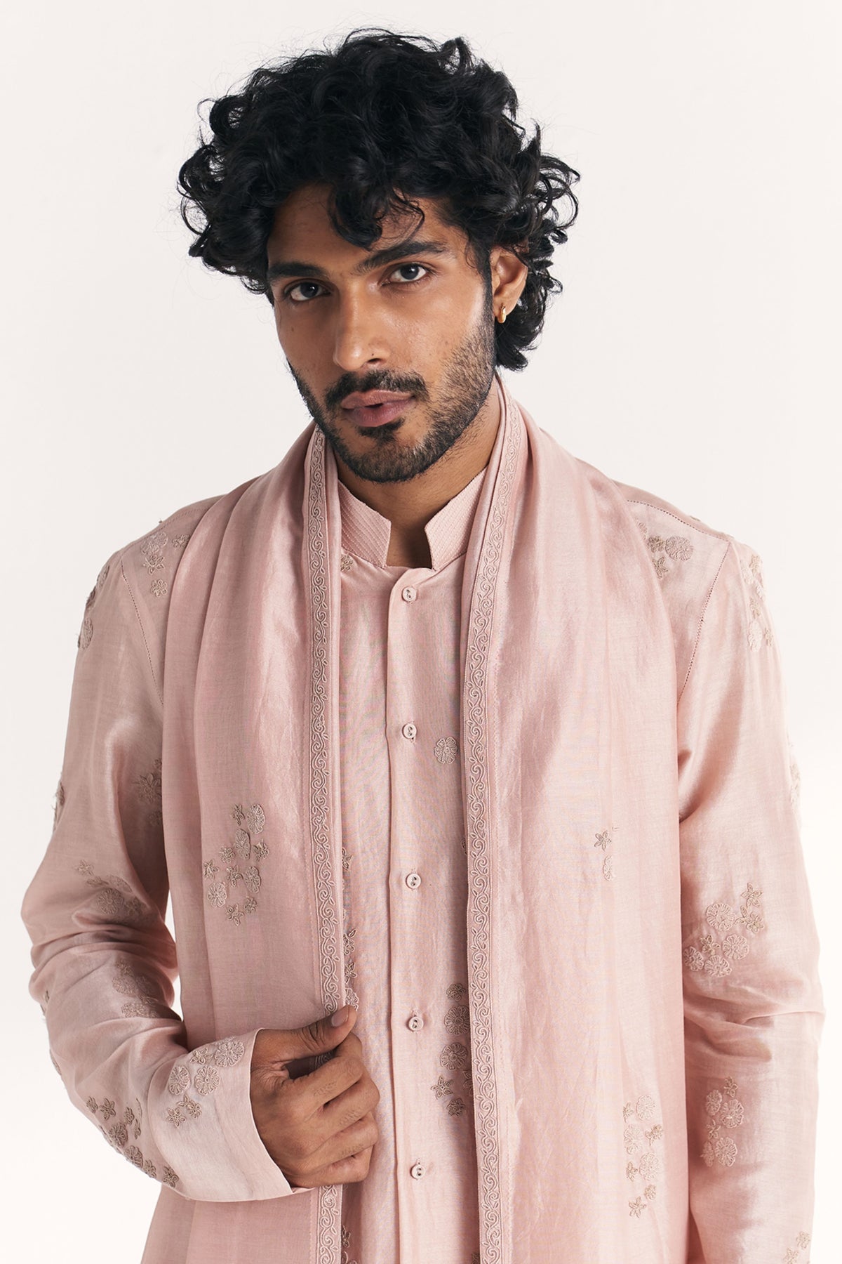 Sha Posh Light Pink Kurta Set