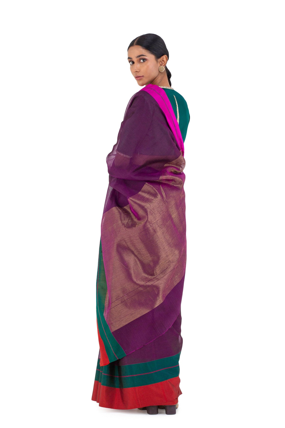 Numani Purple Saree