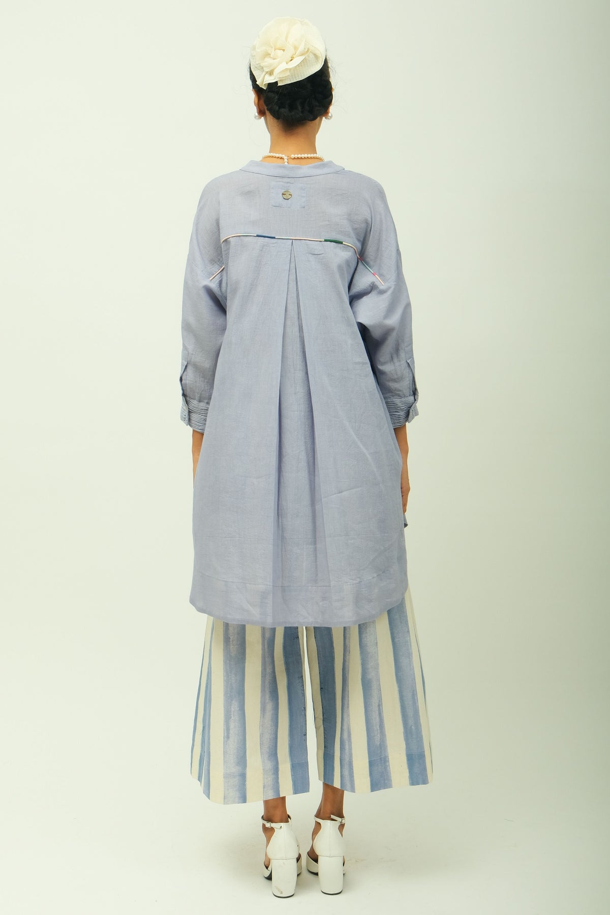 Flamingo Applique Tunic Set