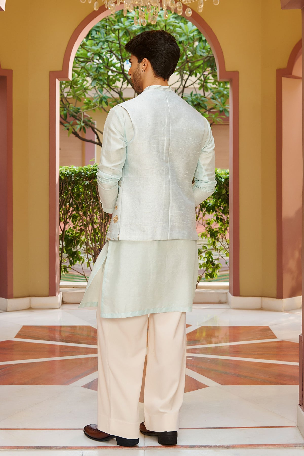 Gazal Nehru Jacket Set